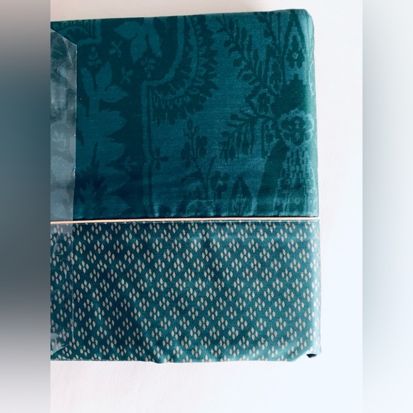 MANON Egyptian 100%Cotton King Flat Sheet Vintage Luxury Royal Sateen New in box - Picture 7 of 13